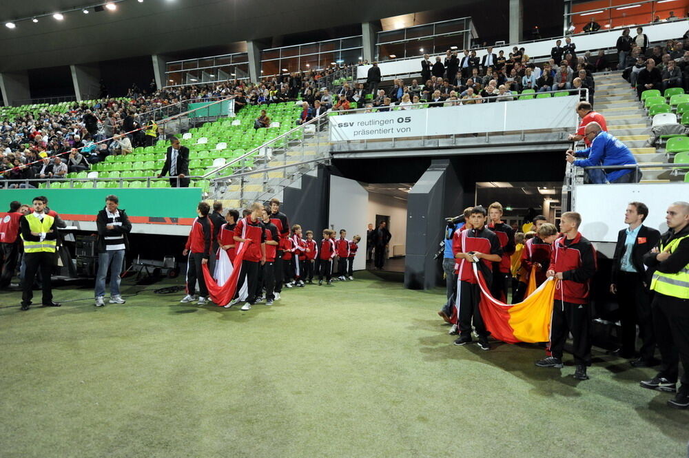 U 20 Länderspiel Deutschland-Italien Kreuzeiche