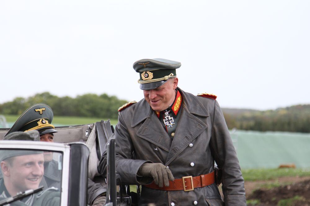 Dreh zum Film »Rommel« in Römerstein.