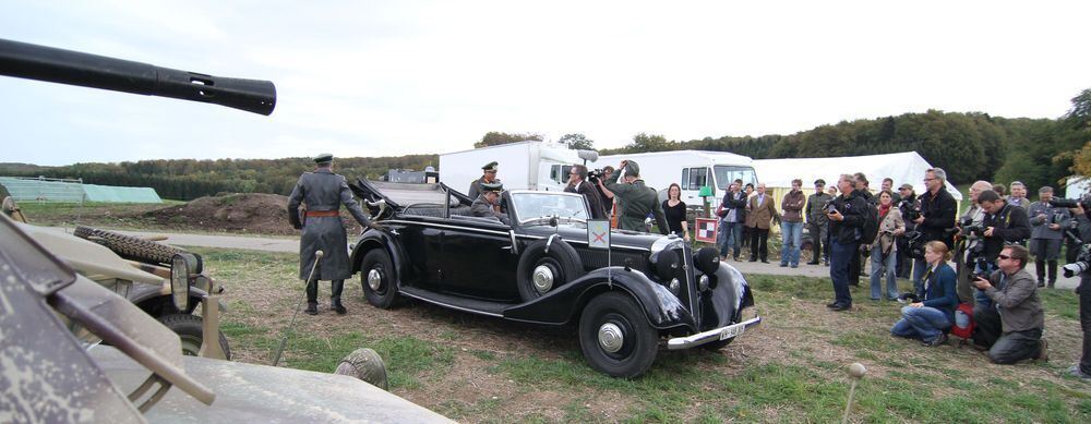 Dreh zum Film »Rommel« in Römerstein.