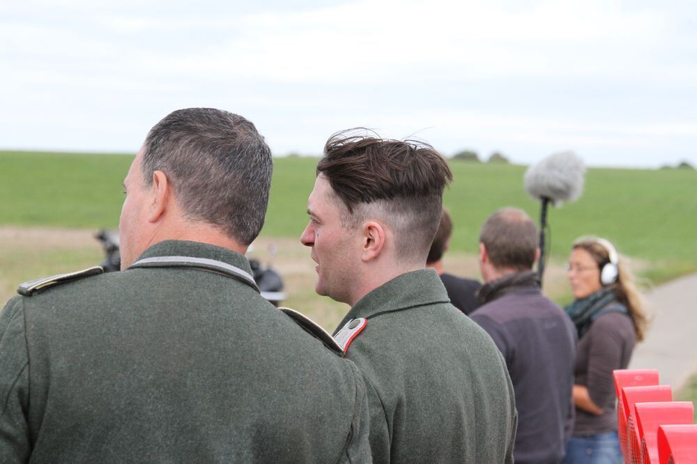 Dreh zum Film »Rommel« in Römerstein.