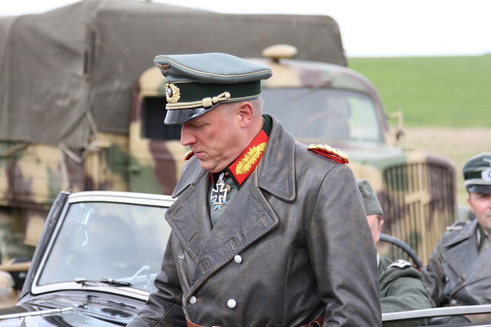 Dreh zum Film »Rommel« in Römerstein.