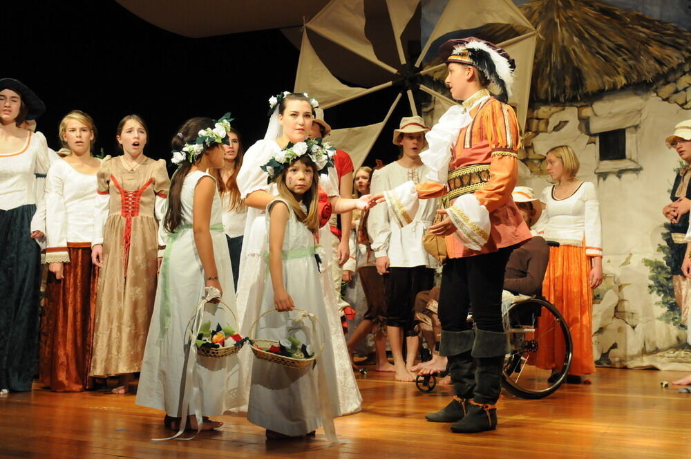 Jugendmusikschule Steinlach zeigt Barock-Oper Don Quichotte