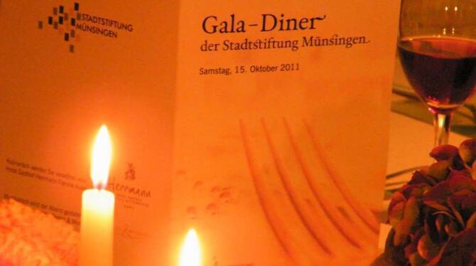 Das Gala-Diner soll in Münsingen zu einer festen Einrichtung werden. FOTO: PR