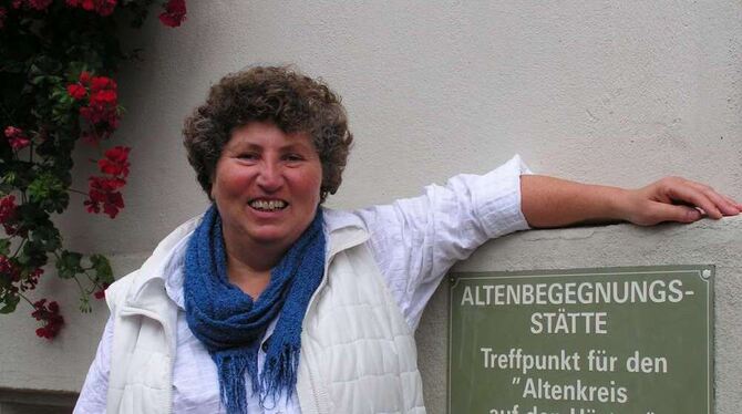 Das Gemeinwesen im Blick: Elisabeth Heinz-Günther setzt auf Netzwerkarbeit.  FOTO: RAW