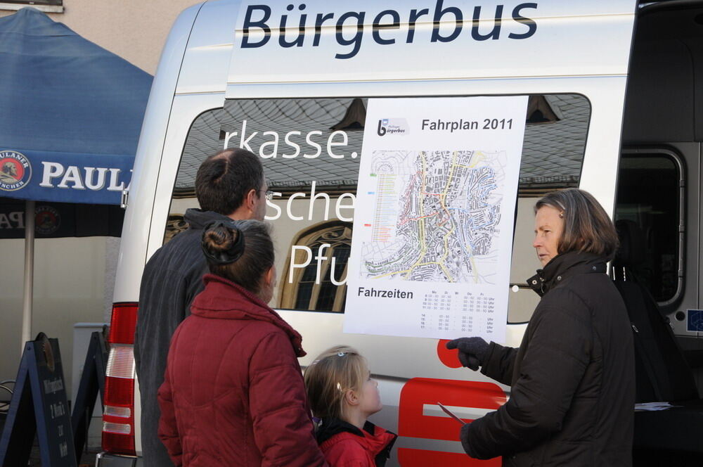 Kirbemarkt in Pfullingen. FOTO: Meyer