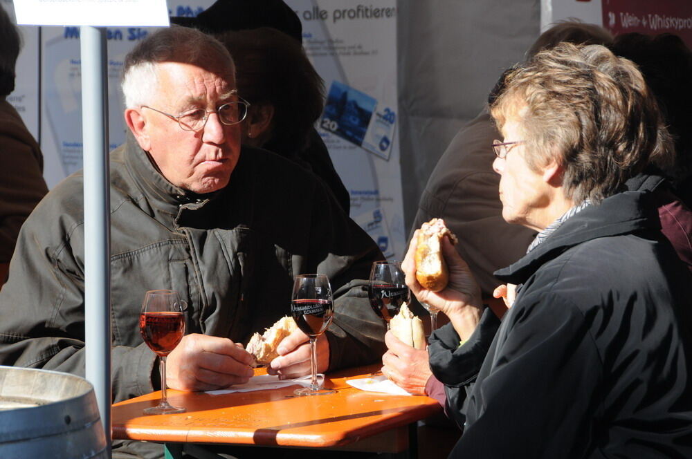 Kirbemarkt in Pfullingen. FOTO: Meyer