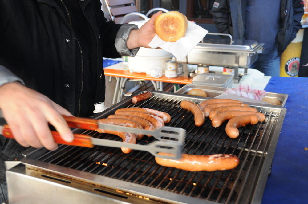 Kirbemarkt in Pfullingen. FOTO: Meyer