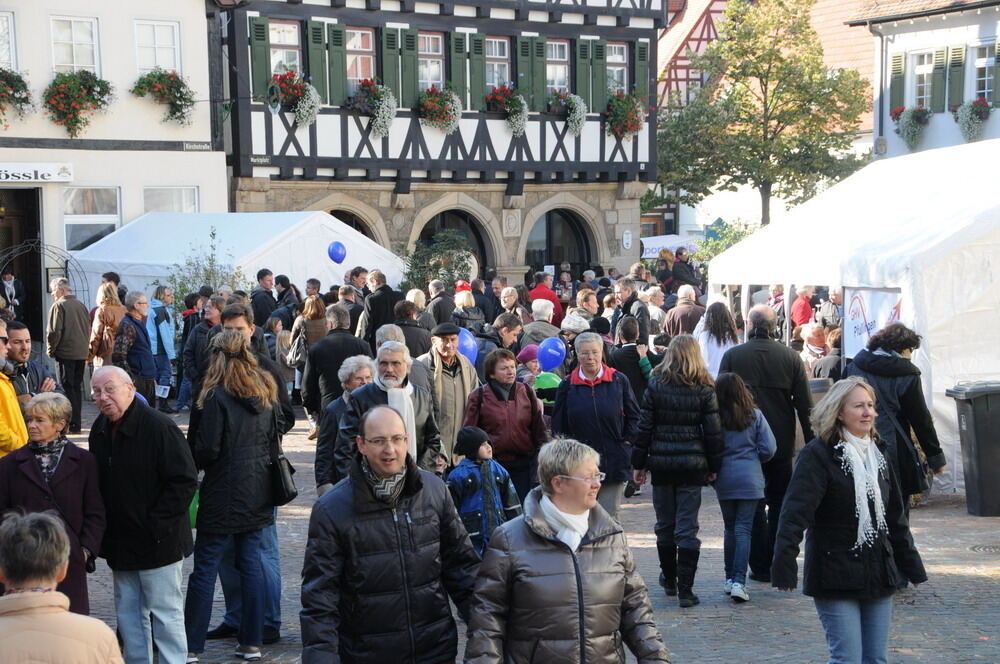 Kirbemarkt in Pfullingen. FOTO: Meyer