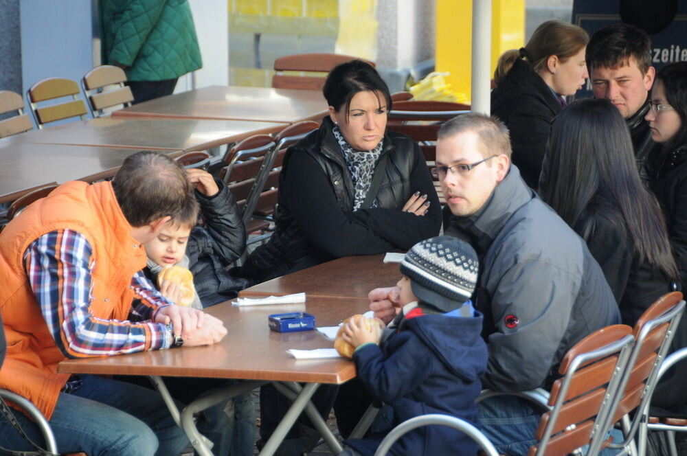 Kirbemarkt in Pfullingen. FOTO: Meyer