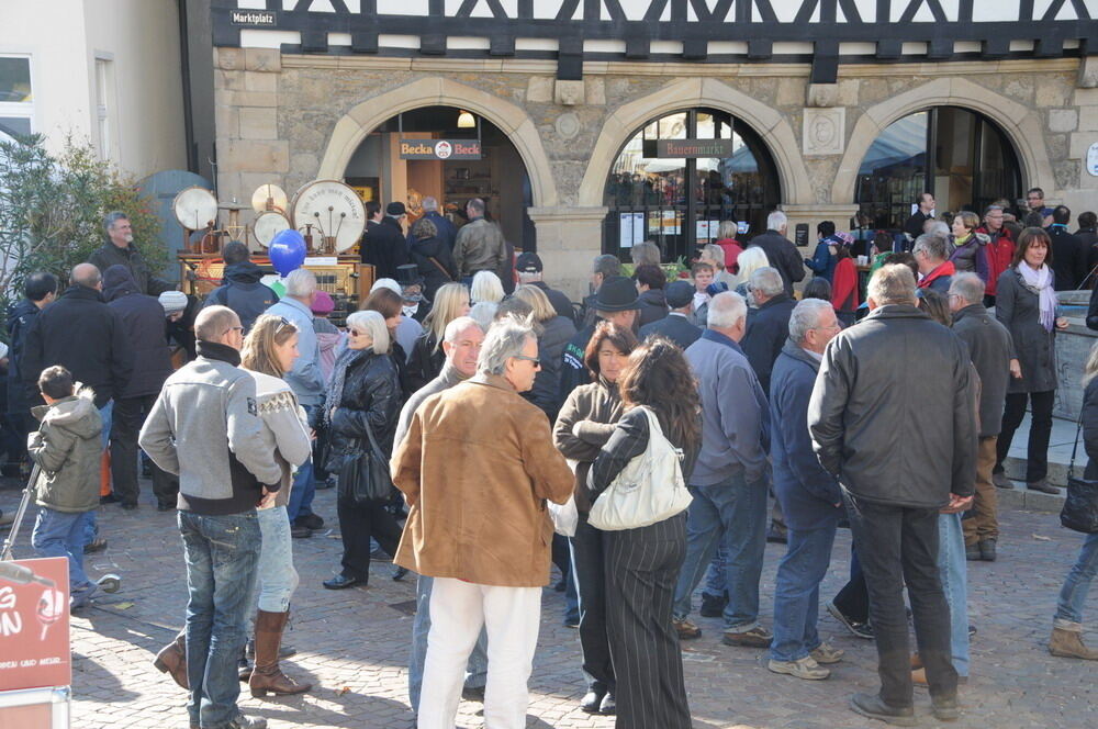 Kirbemarkt in Pfullingen. FOTO: Meyer