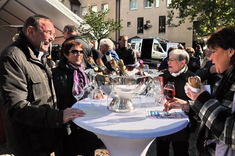 Kirbemarkt in Pfullingen. FOTO: Meyer