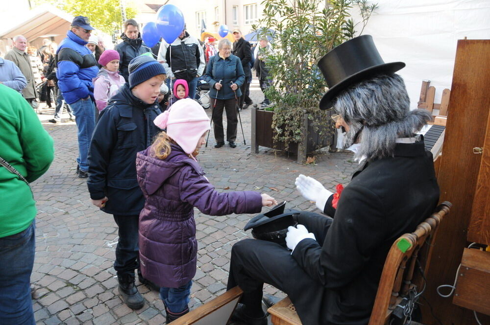 Kirbemarkt in Pfullingen. FOTO: Meyer