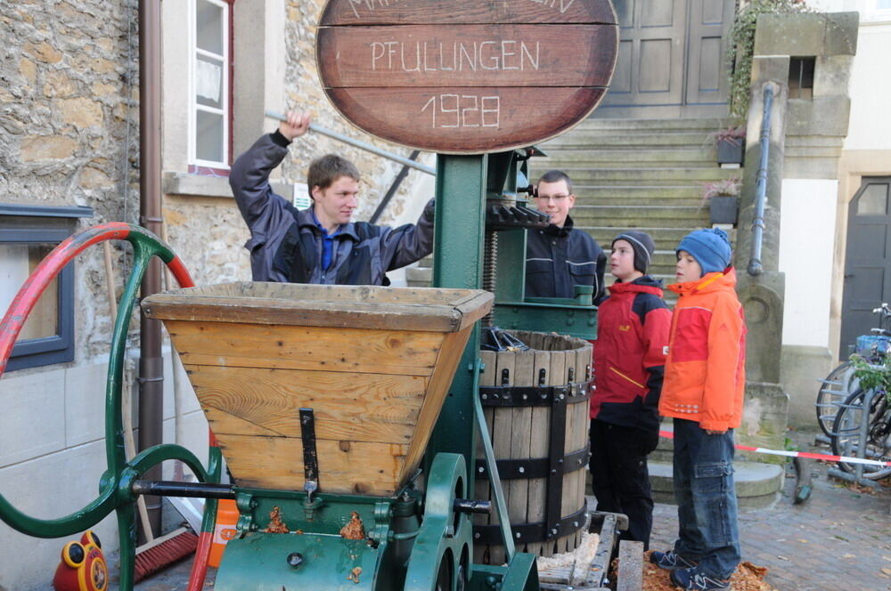 Kirbemarkt in Pfullingen. FOTO: Meyer