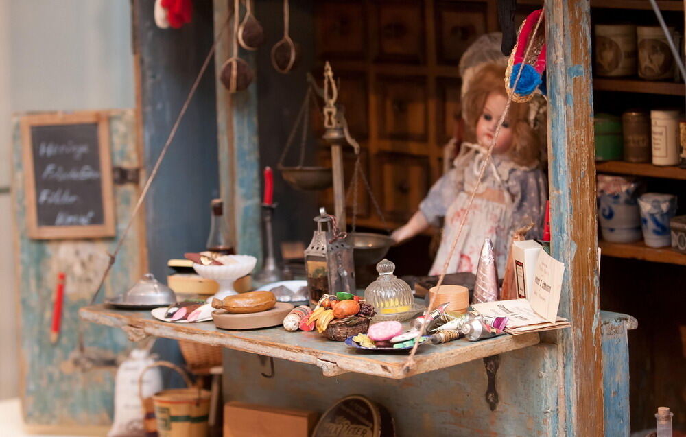 Das Heimatmuseum zeigt historische Kaufläden. FOTO: Trinkhaus