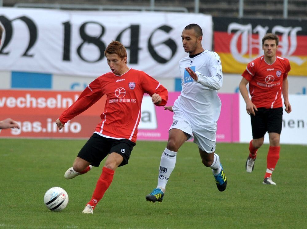 SSV Reutlingen gegen SSV Ulm 1846.  Fotot: Thomys