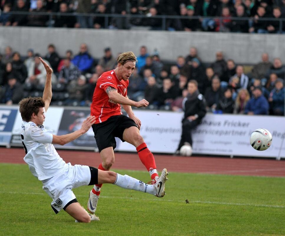 SSV Reutlingen gegen SSV Ulm 1846.  Fotot: Thomys