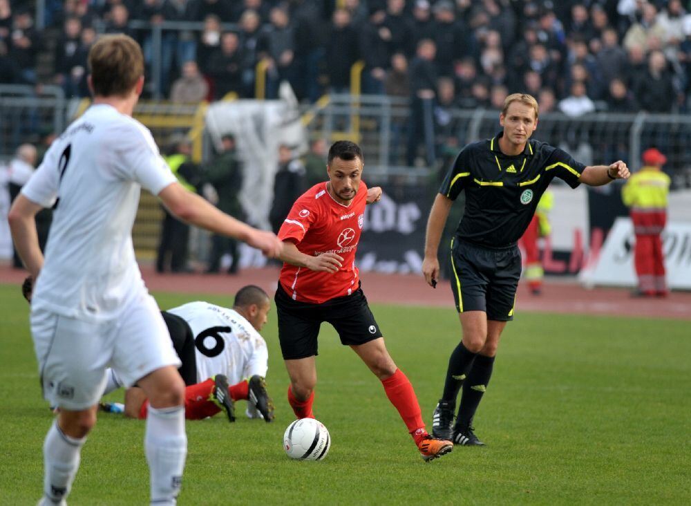 SSV Reutlingen gegen SSV Ulm 1846.  Fotot: Thomys