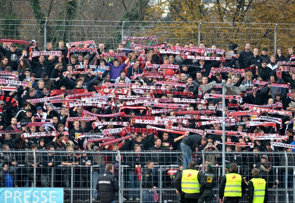 SSV Reutlingen gegen SSV Ulm 1846.  Fotot: Thomys