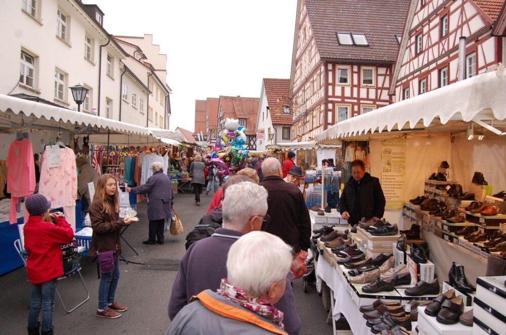 Martinimarkt in Trochtelfingen. Foto: Häußler