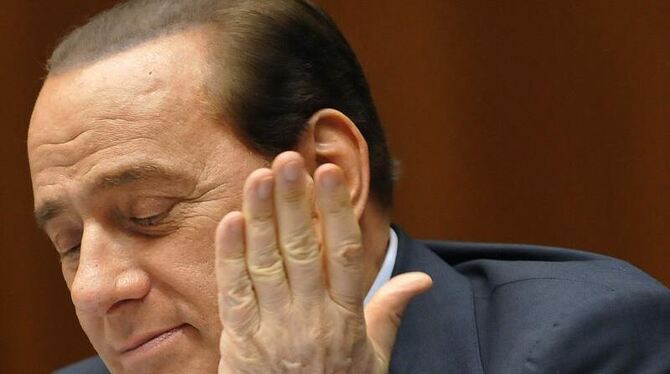 Italiens Regierungschef Silvio Berlusconi. Archivfoto: Benoit Doppagne 