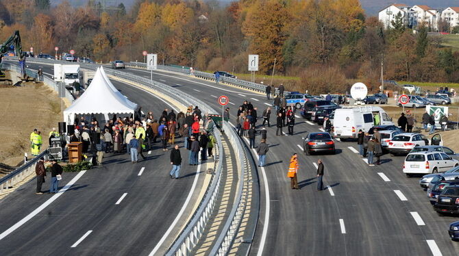 Maienwaldknoten für den Verkehr frei