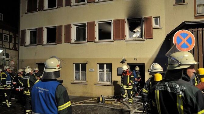 Das Feuer in der Alten Steige in Pliezhausen machte eine Großfamilie obdachlos. Die Gemeinde sucht nun eine Bleibe für die insge