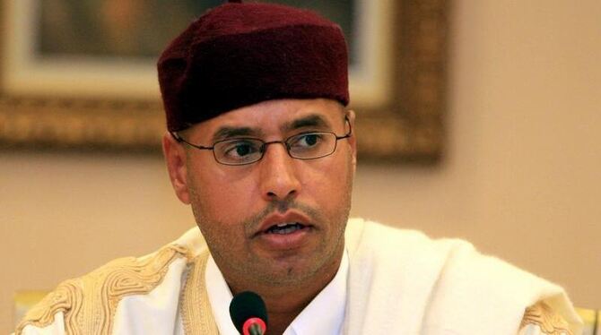 Gaddafi-Sohn Saif al-Islam al-Gaddafi ist gefasst worden. Archivfoto: Sabri Elmhedwi