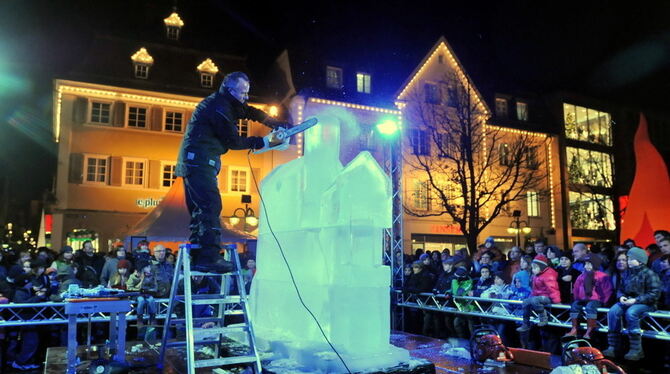 »Feuer und Eis« in Reutlingen. Foto: Meyer