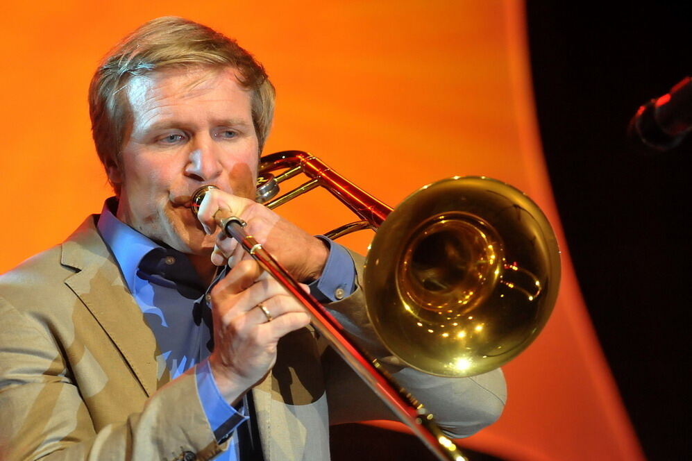 Peter Rist und Freunde in der Listhalle. Foto: Niethammer