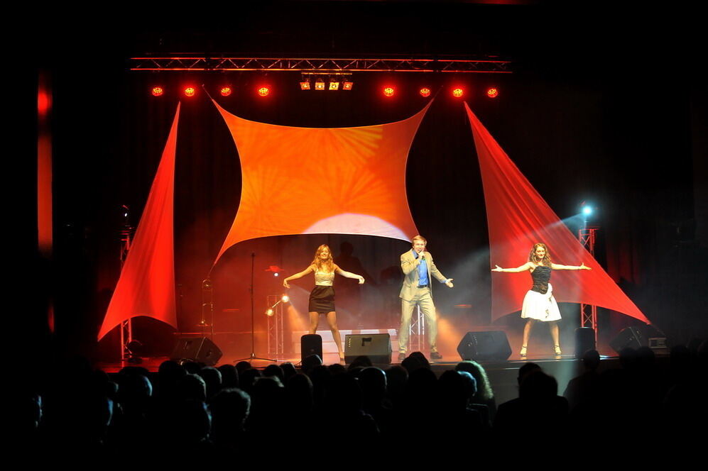 Peter Rist und Freunde in der Listhalle. Foto: Niethammer