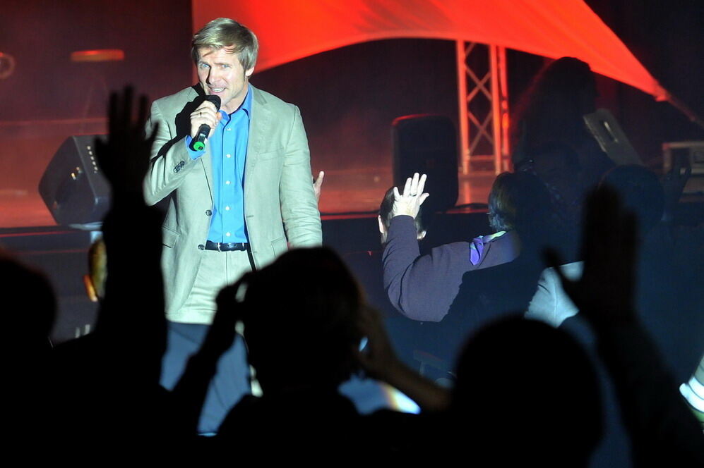 Peter Rist und Freunde in der Listhalle. Foto: Niethammer