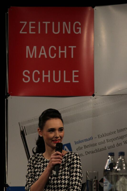 Zeitung macht Schule »Germany's next Topmodel« Marie Luise