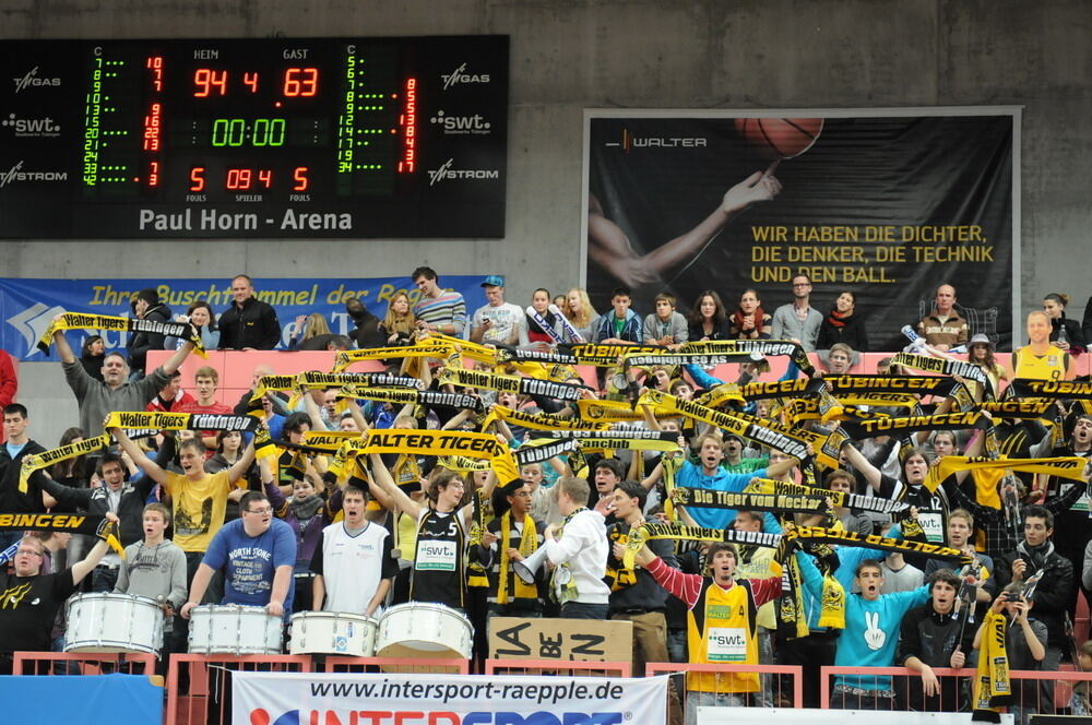 Walter Tigers Tübingen - New Yorker Phantoms Braunschweig 94:63