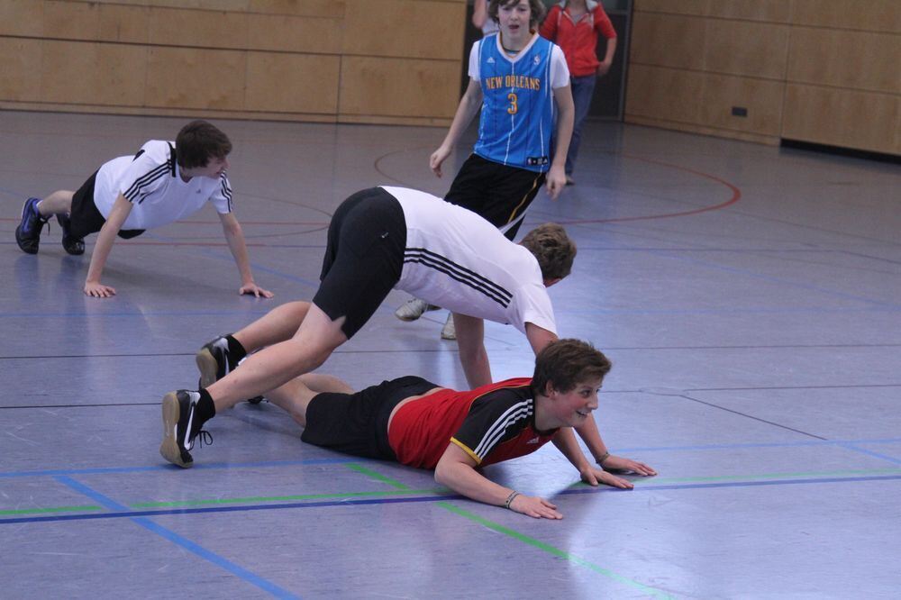 ZmS beim Training mit den Walter Tigers. Foto: Fink