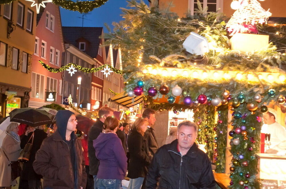 Reutlingen Weihnachtsmarkt 2011. Foto: Trinkhaus