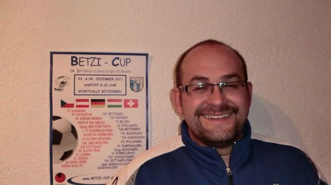 Er zieht im Hintergrund die Fäden: Alexander Jedele ist Chef des Organisationsteams, das den Betzi-Cup auf die Beine stellt. FOT