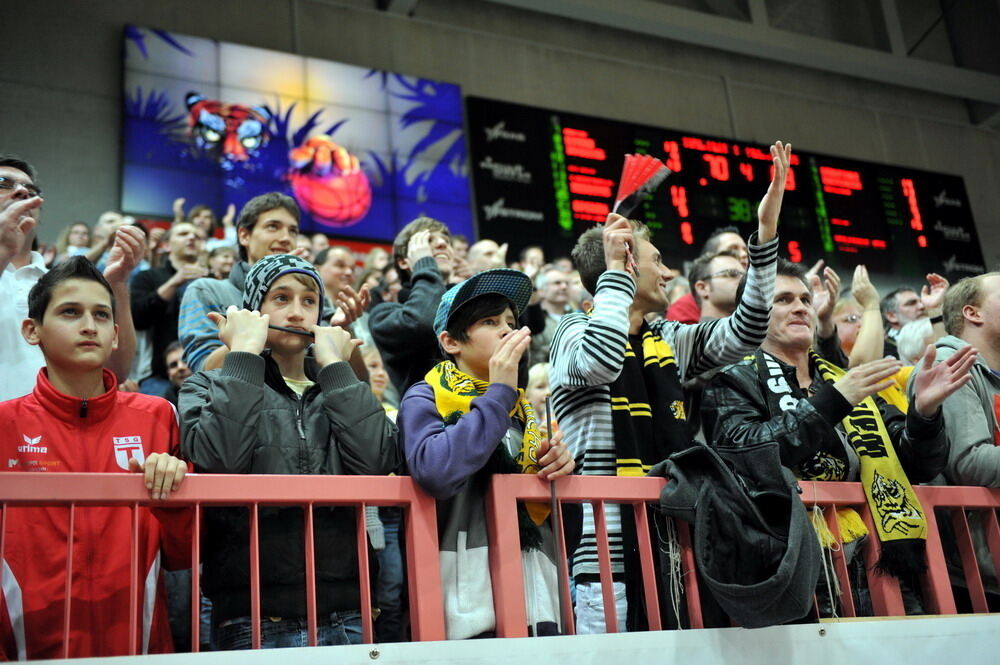 Walter Tigers gegen Bonn. Foto: Pacher