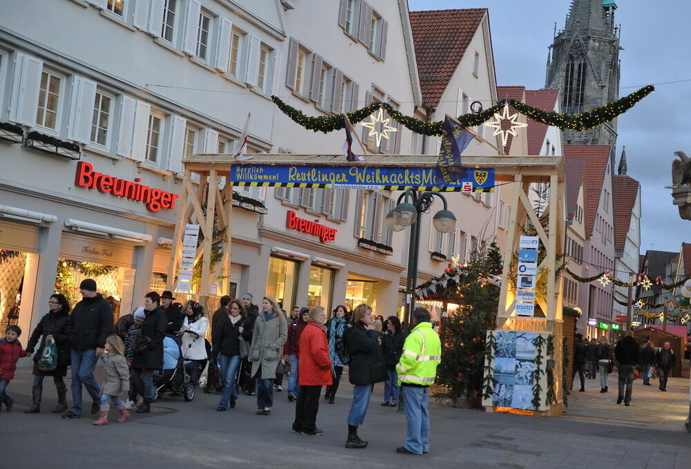 Reutlingen Weihnachtsmarkt 2011. Foto: Pacher