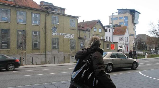 Runtergekommen: Die Fassade der Enzian Seifenfabrik.