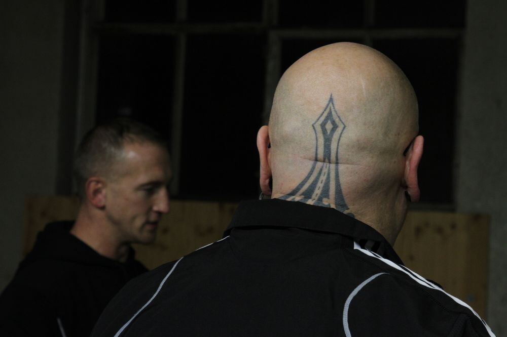 ZmS beim Boxtraining mit Björn Blaschke. Foto: Fink