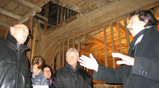 Erste Überlegungen zur künftigen Bibliothek stellte Architekt Gottfried Haefele jetzt dem Bauausschuss vor. GEA-FOTO: PP