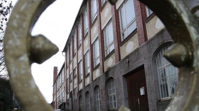 Den kommunalpolitischen Blick fest auf das Ziel gerichtet: die Sanierung Ortsmitte mit der Kindlerschen Fabrik.  GEA-ARCHIVFOTO: