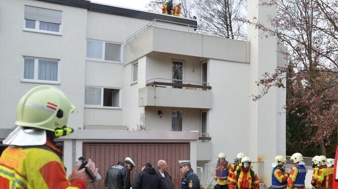 Die Bewohner des Hauses an der Taubenstraße mussten ihre Wohnungen vorsorglich verlassen.