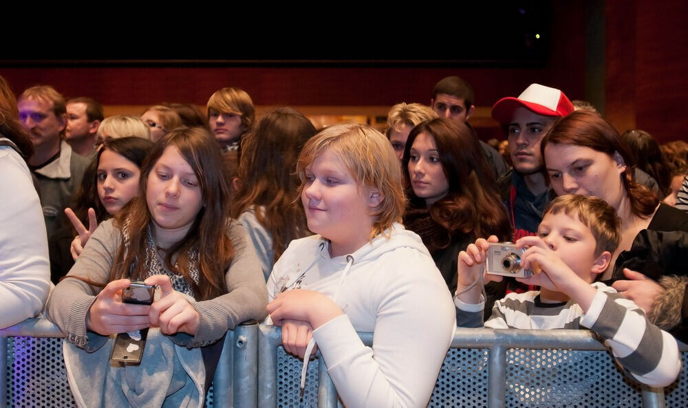 Pietro Lombardi und Sarah Engels in Reutlingen. Foto: Trinkhaus