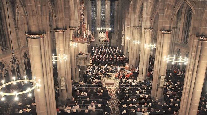 Gottesdienst in der Marienkirche.