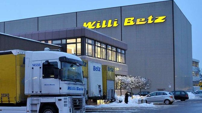 Die Spedition Willi Betz in Reutlingen. Die Spedition Willi Betz in Reutlingen.