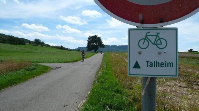 Für die Beschilderung der Radwege im Kreis lässt das Landratsamt ein Konzept erstellen.