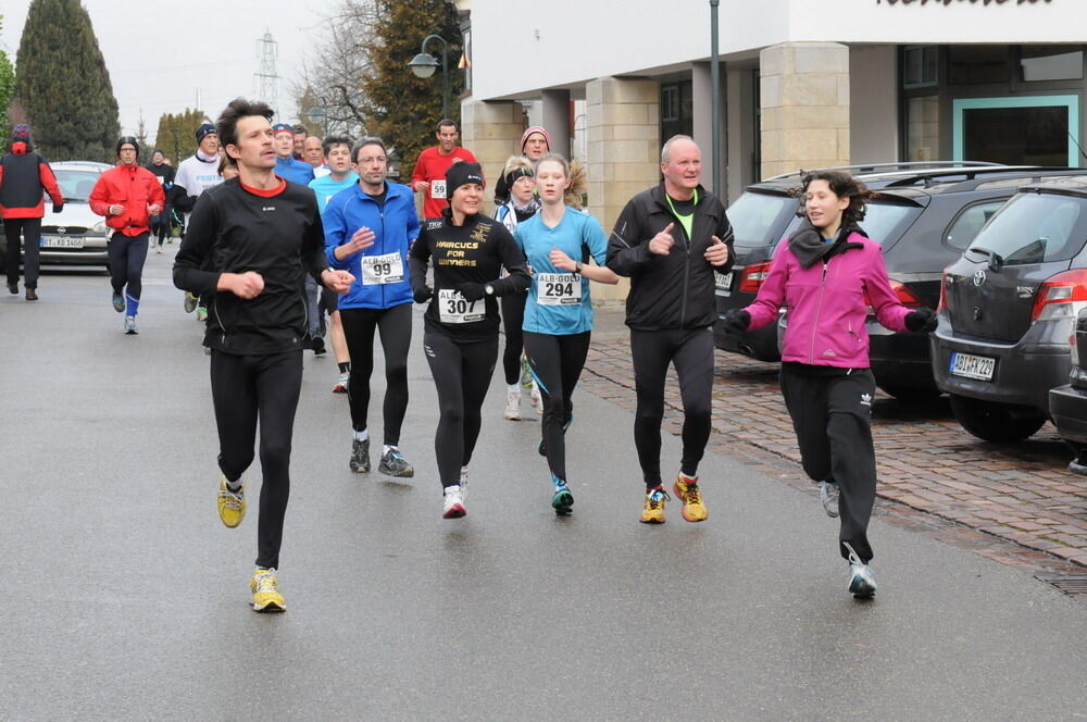 Alb-Gold Winterlauf-Cup Januar 2012 Rübgarten