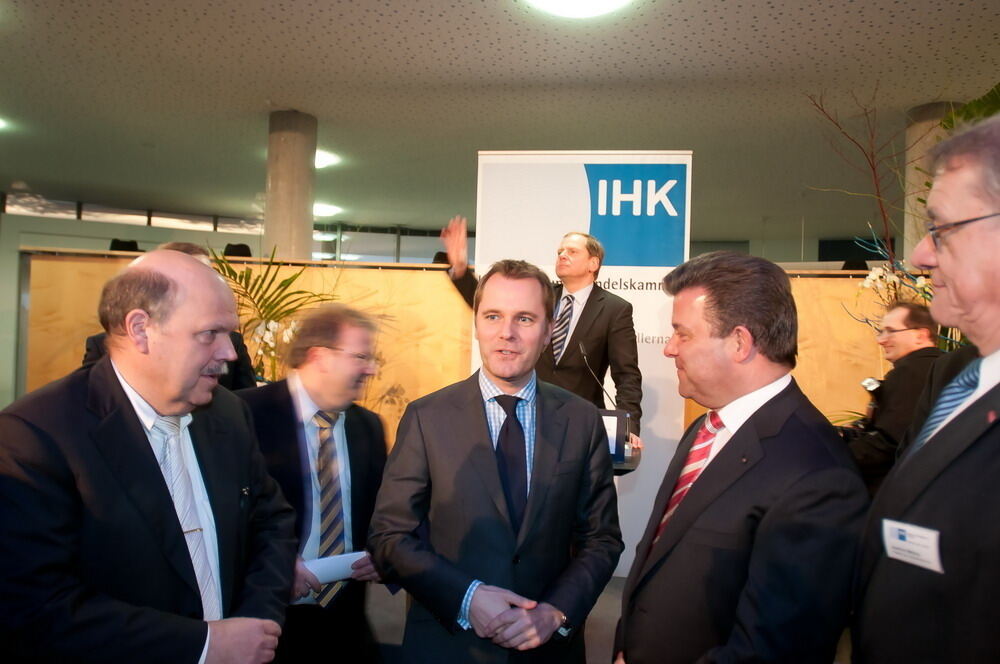 Neujahrsempfang Handwerkskammer Reutlingen und IHK 1. Februar 2012