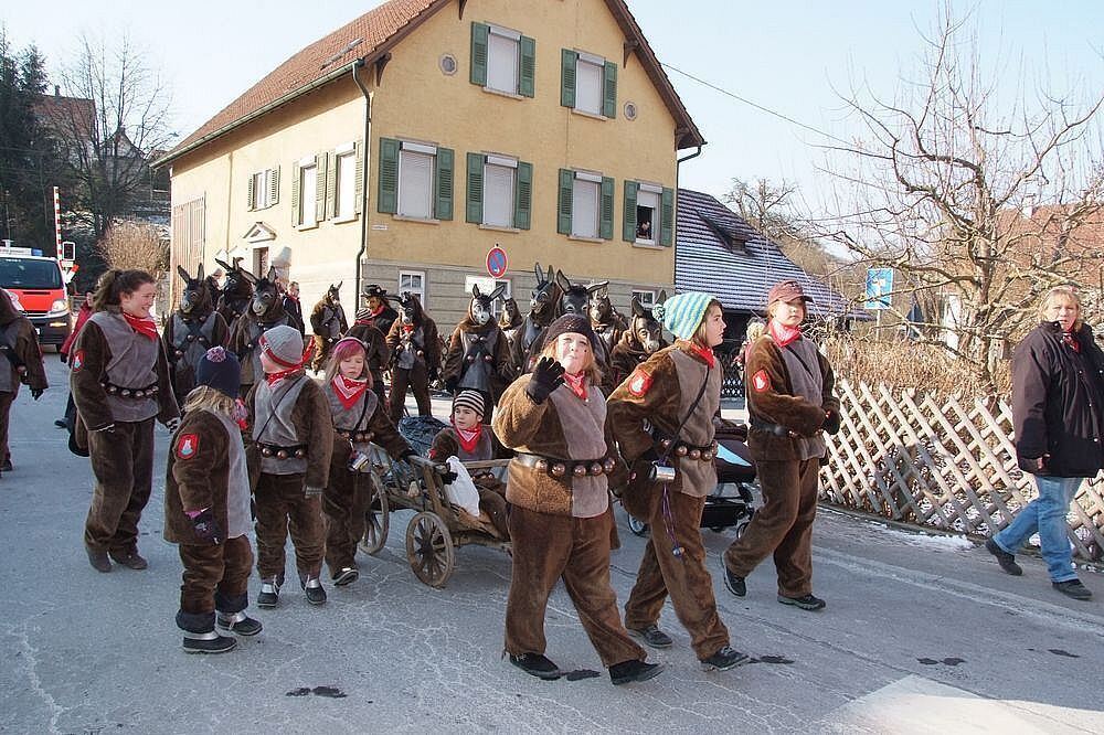 Kinderfasching Wannweil Februar 2012